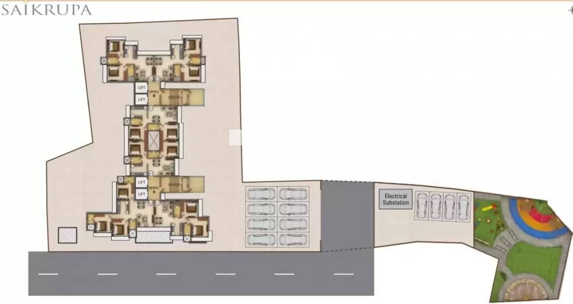 Sai Krupa CHS Borivalli Master Plan Image