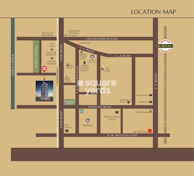 Sailee Prathamesh Star Location Image