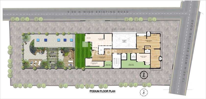 Sainath Om Raja Master Plan Image