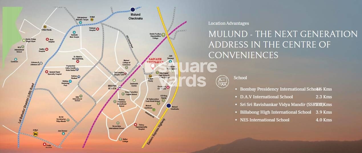 Sainath Vrindavan Location Image