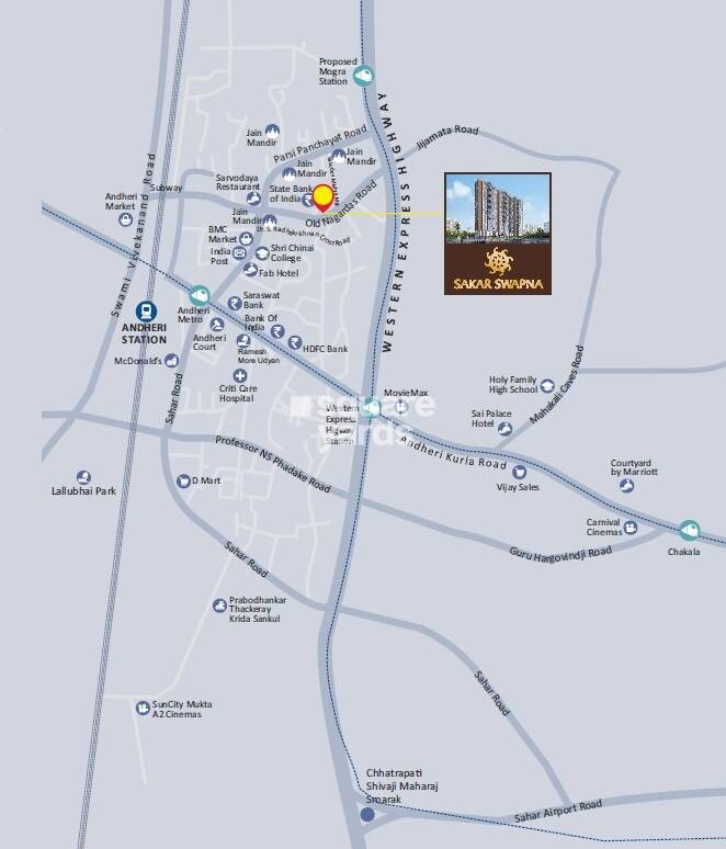Sakar Swapna CHS Location Image