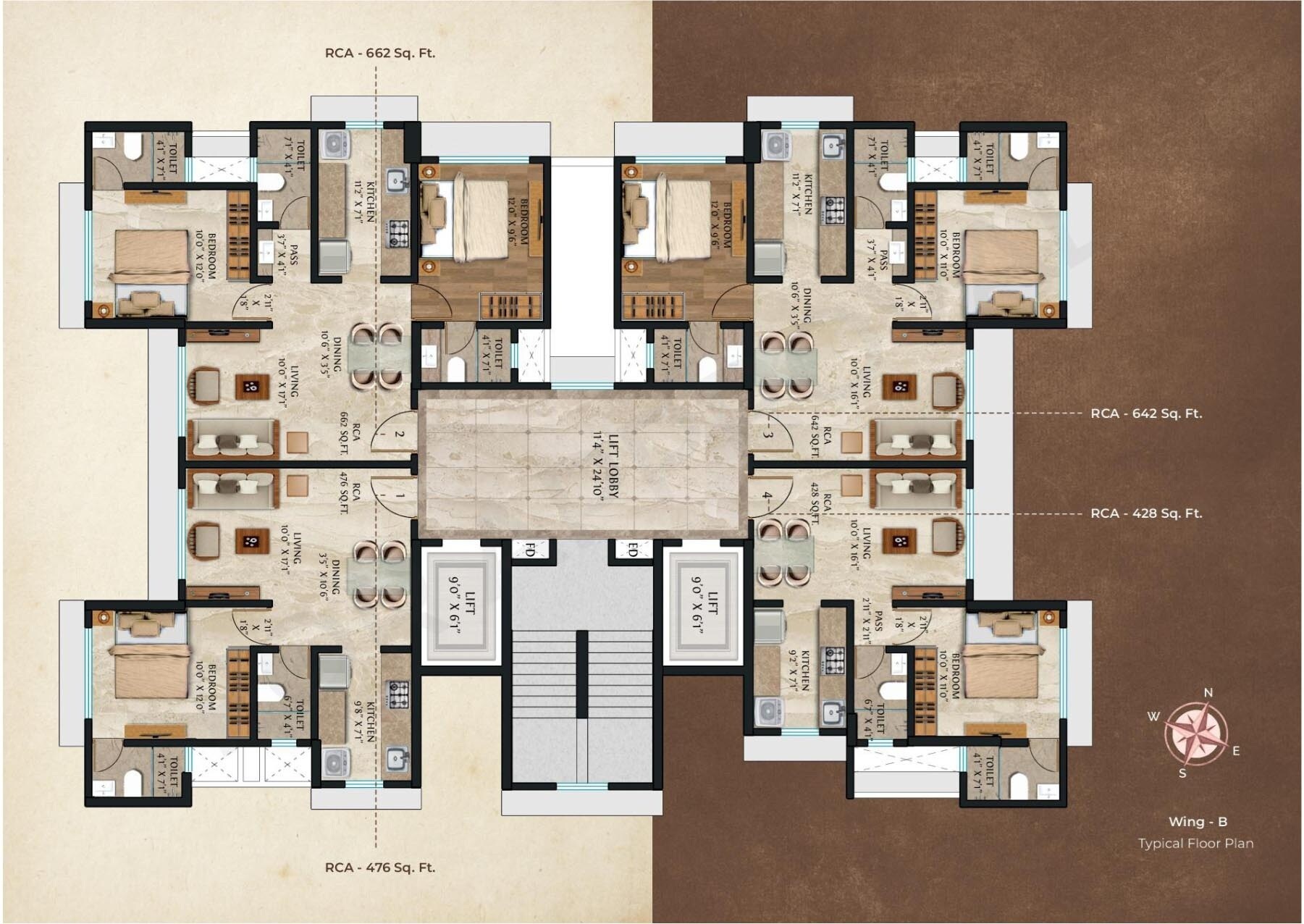Samarpan Anand CHS Floor Plans