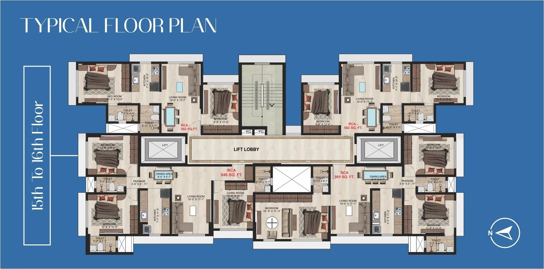 Samarpan Megh Mahal CHS Floor Plans 3
