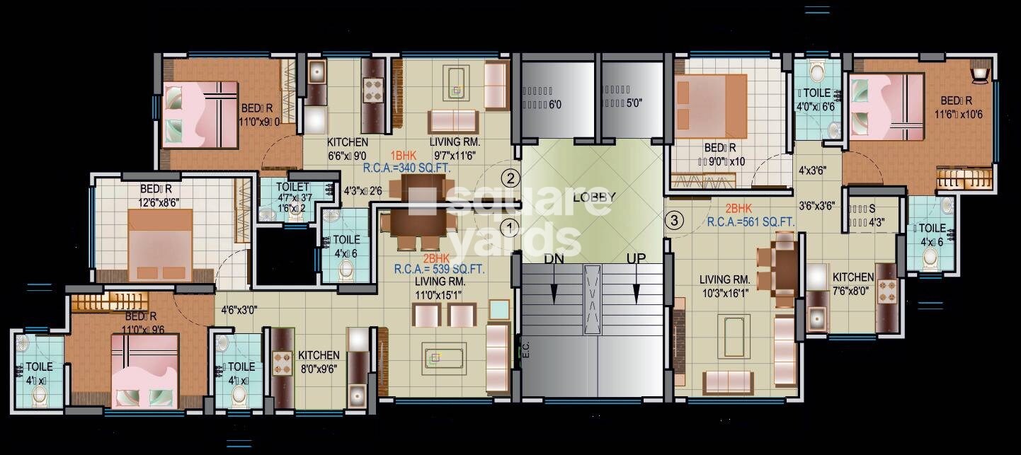 Samarpan Nikunj Vihar CHS Floor Plans