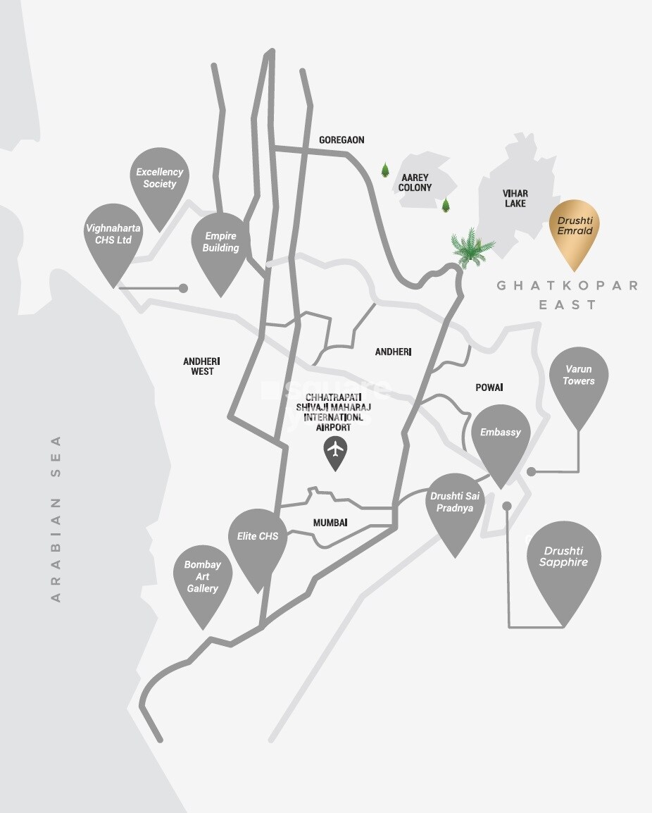 Samarth Drushti Emerald Location Image