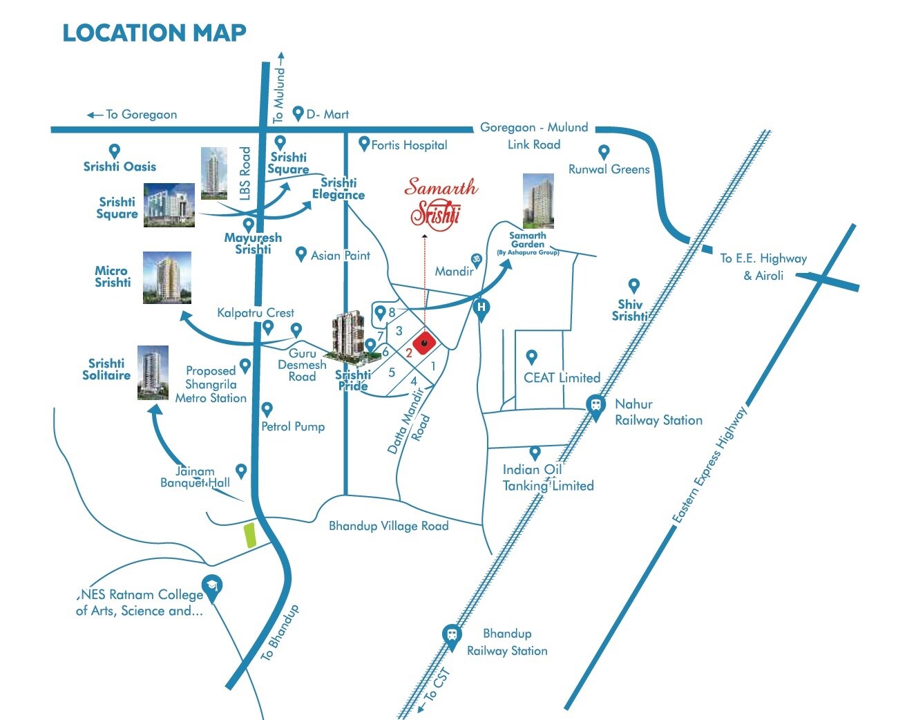 Samarth Srishti Location Image