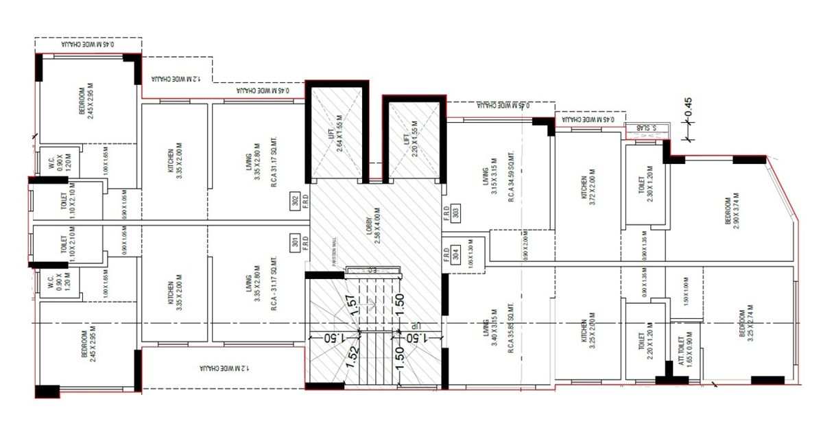 San Petros Residency Floor Plans