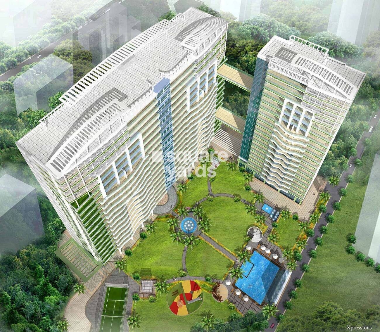 Sandhu Palace Tower View 2