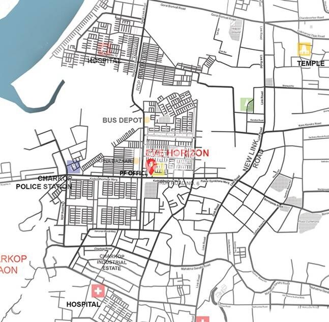 Sandhya Eve Horizon Location Image