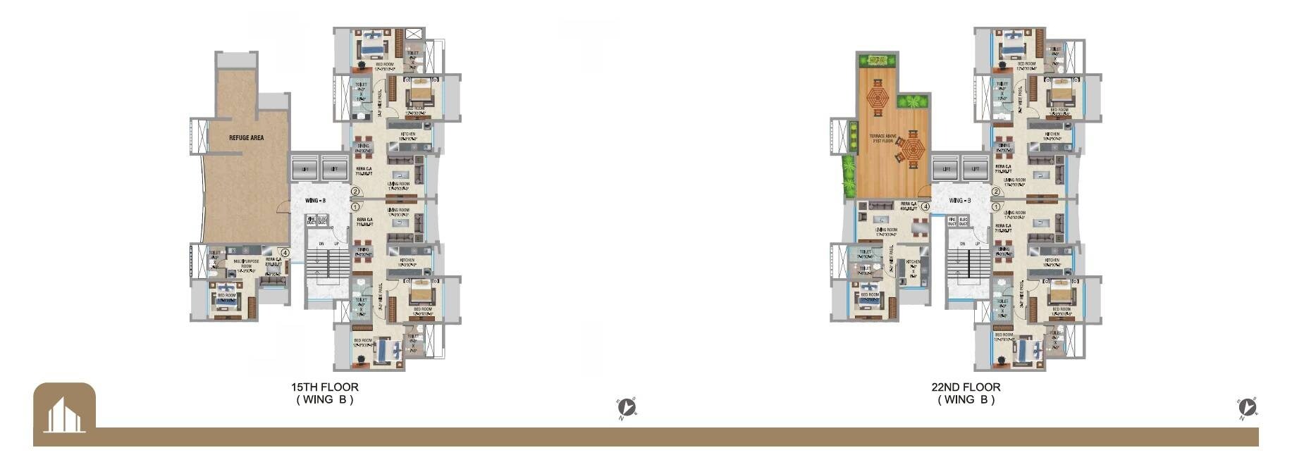 Sangam Charkop Akash Kiran CHS Floor Plans 4