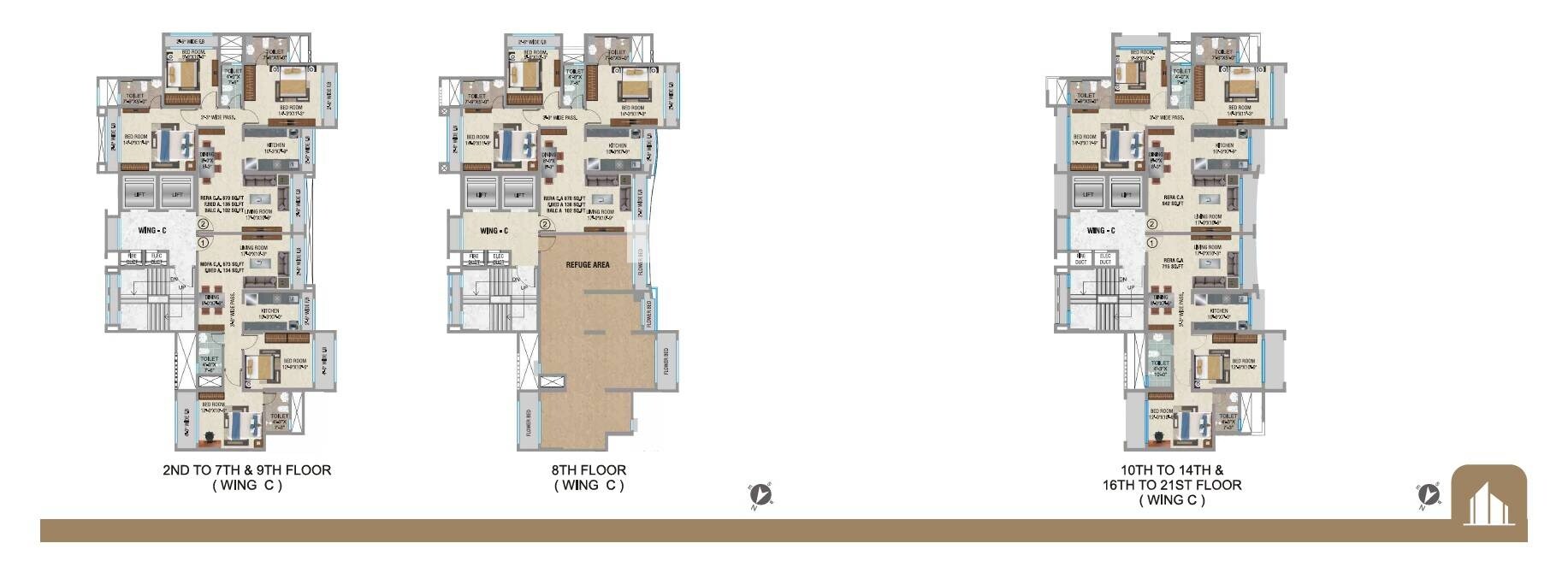 Sangam Charkop Akash Kiran CHS Floor Plans 5