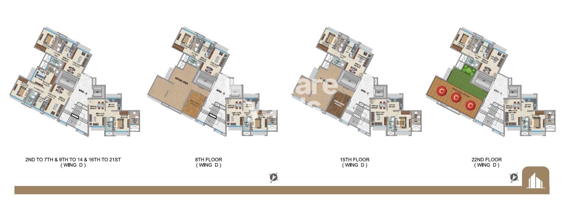 Sangam Charkop Akash Kiran CHS Floor Plans 7