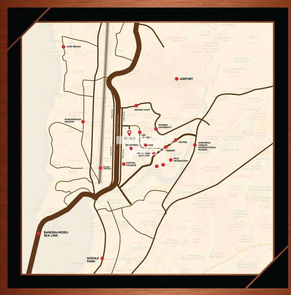 Sangam Nero Location Image