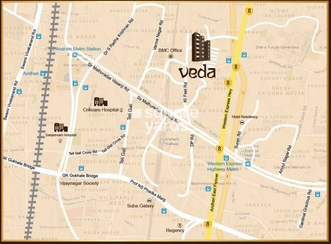 Sangam Veda Location Image