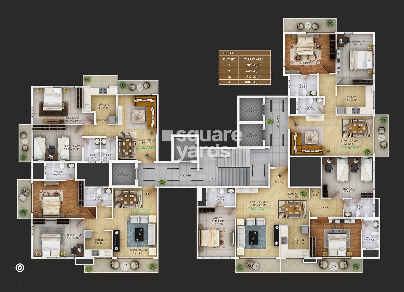 Sanghvi Aaditya Elegance Floor Plans
