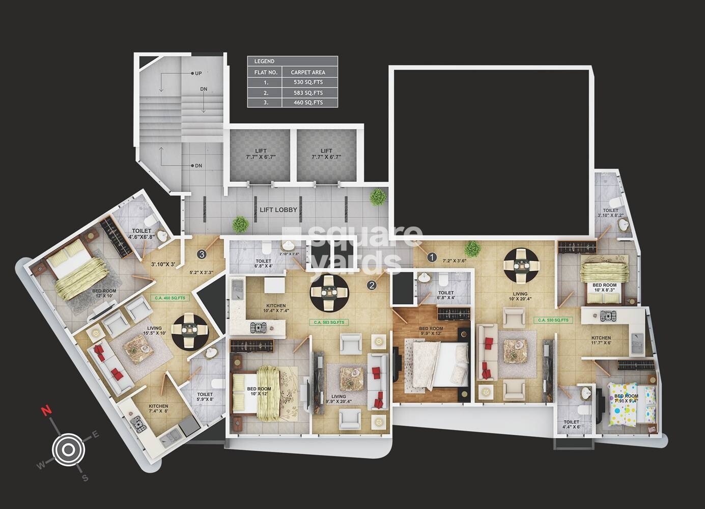 Sanghvi Aaditya Pearl Floor Plans