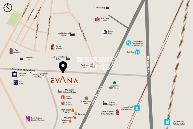 Sanghvi Evana Location Image