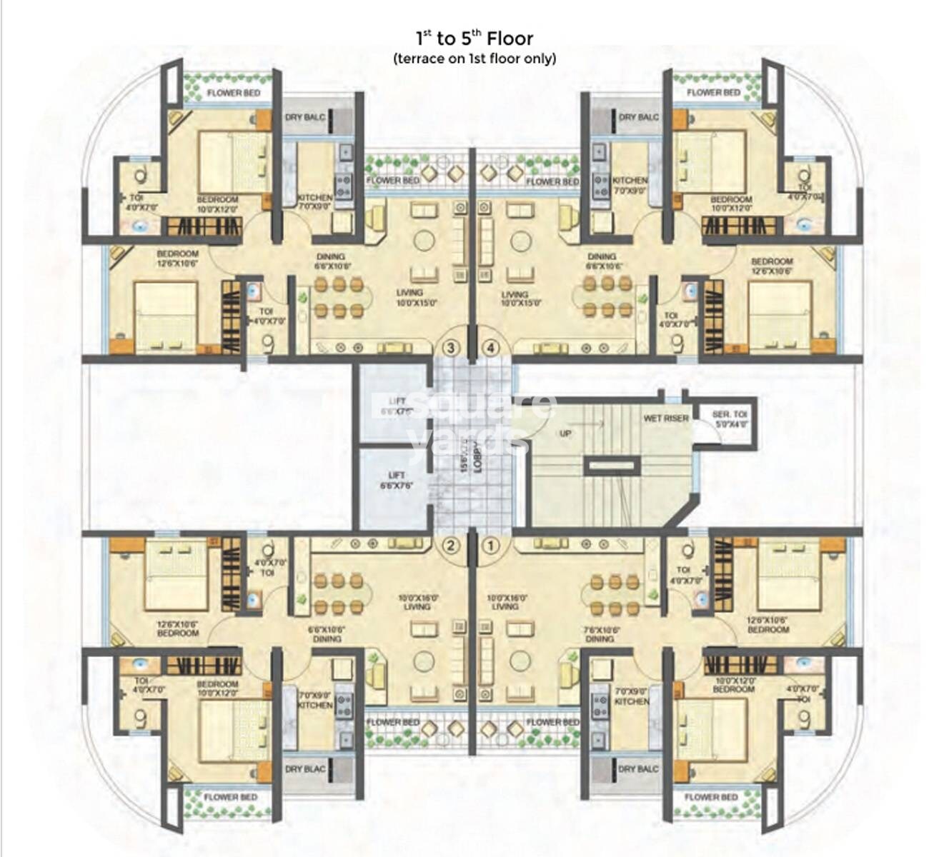 Sanghvi Heights Floor Plans 1