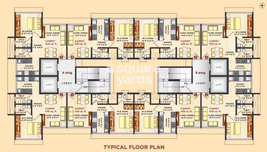 Sanghvi One Floor Plans