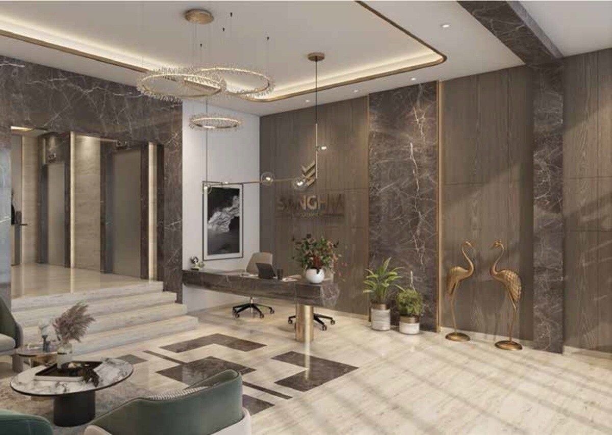 Sanghvi Pride Lift Lobby Image