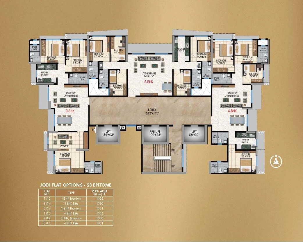 Sanghvi S3 Epitome Floor Plans 1