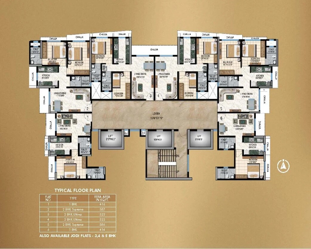 Sanghvi S3 Epitome Floor Plans 2