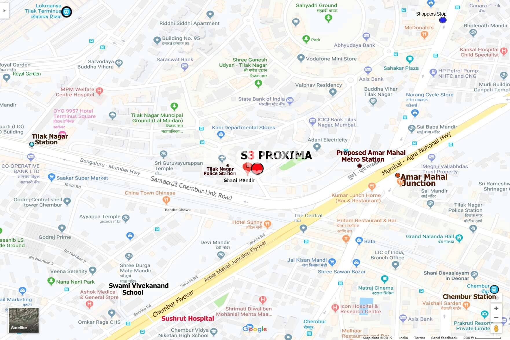 Sanghvi S3 Proxima Location Image 1