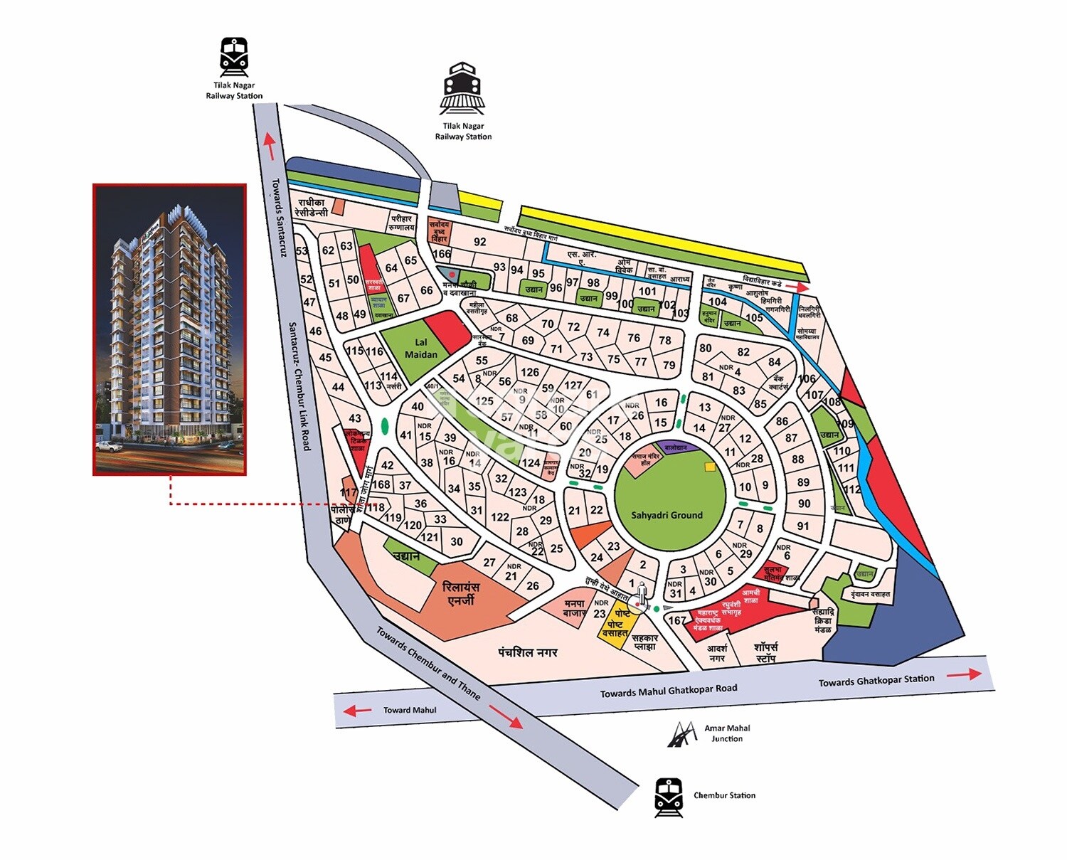 Sanghvi S3 Proxima Location Image 2