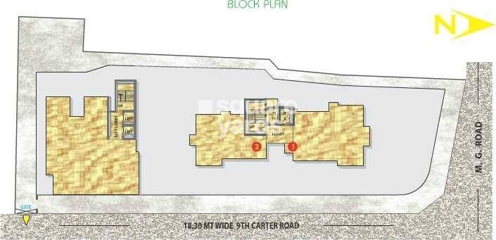 Sanghvi Solitaire Master Plan Image