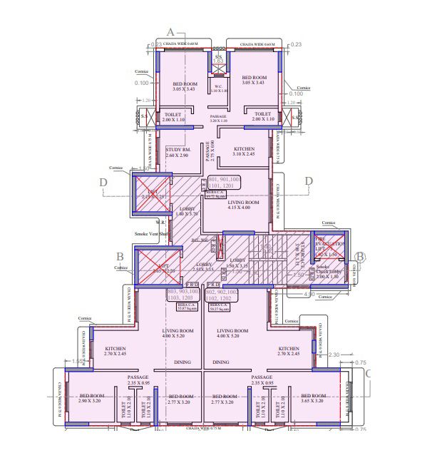 Sanjay Abode Floor Plans