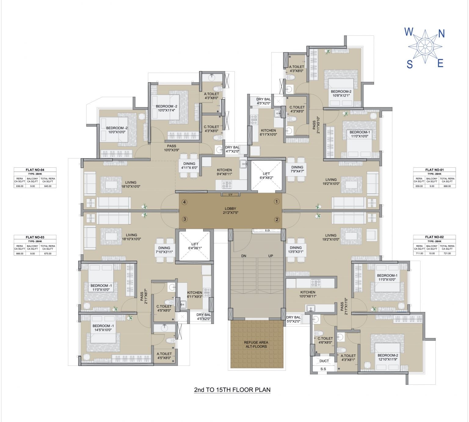 Sanket Solitaire Aawas Floor Plans