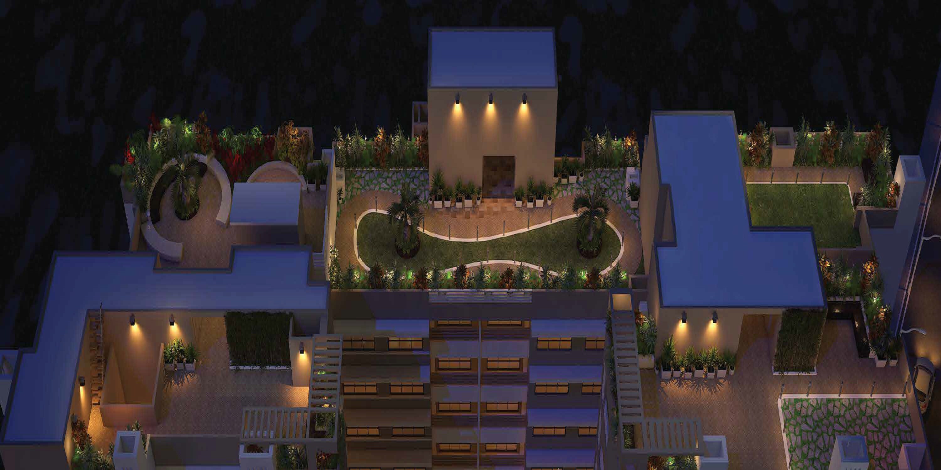 Sanyam Ashok Odyssey A Wing Tower View