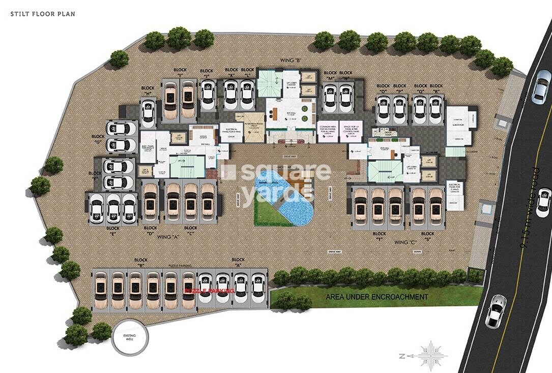 Sanyam Ashok Odyssey B Wing Master Plan Image