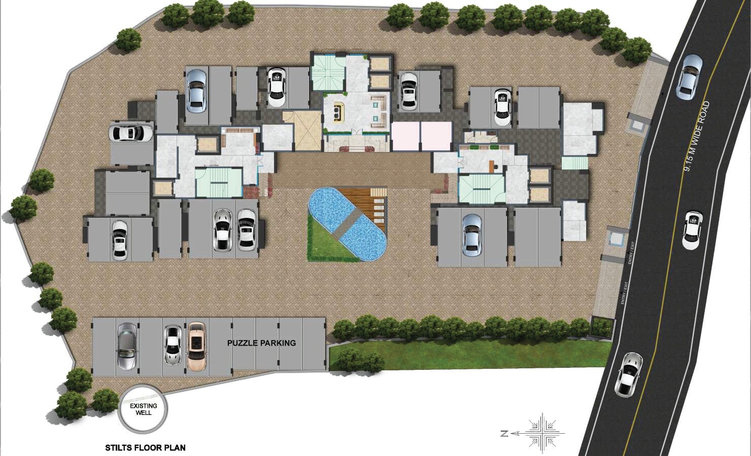 Sanyam Ashok Odyssey C Wing Master Plan Image