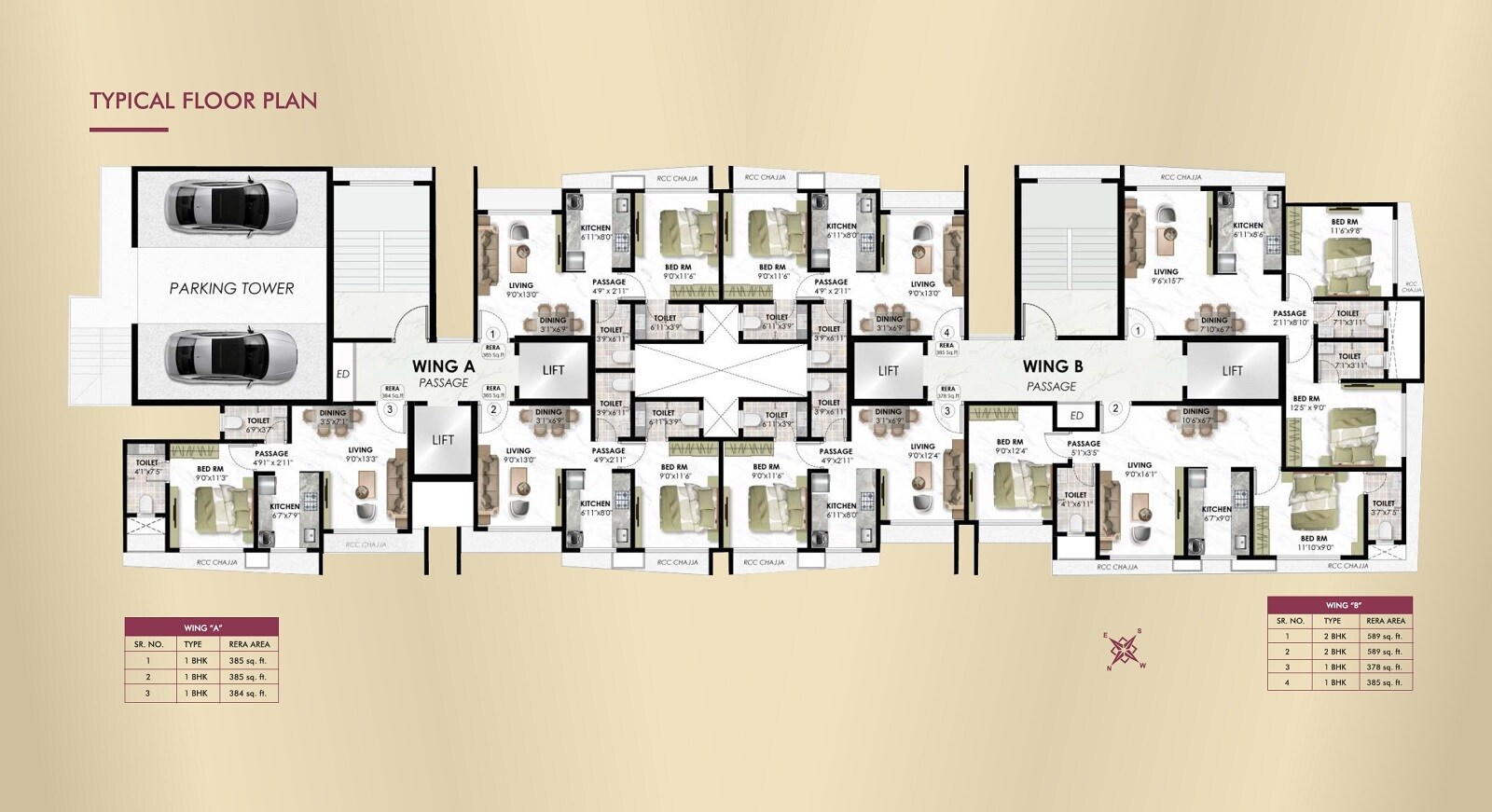 Saptarshi CHS Sion Floor Plans 2