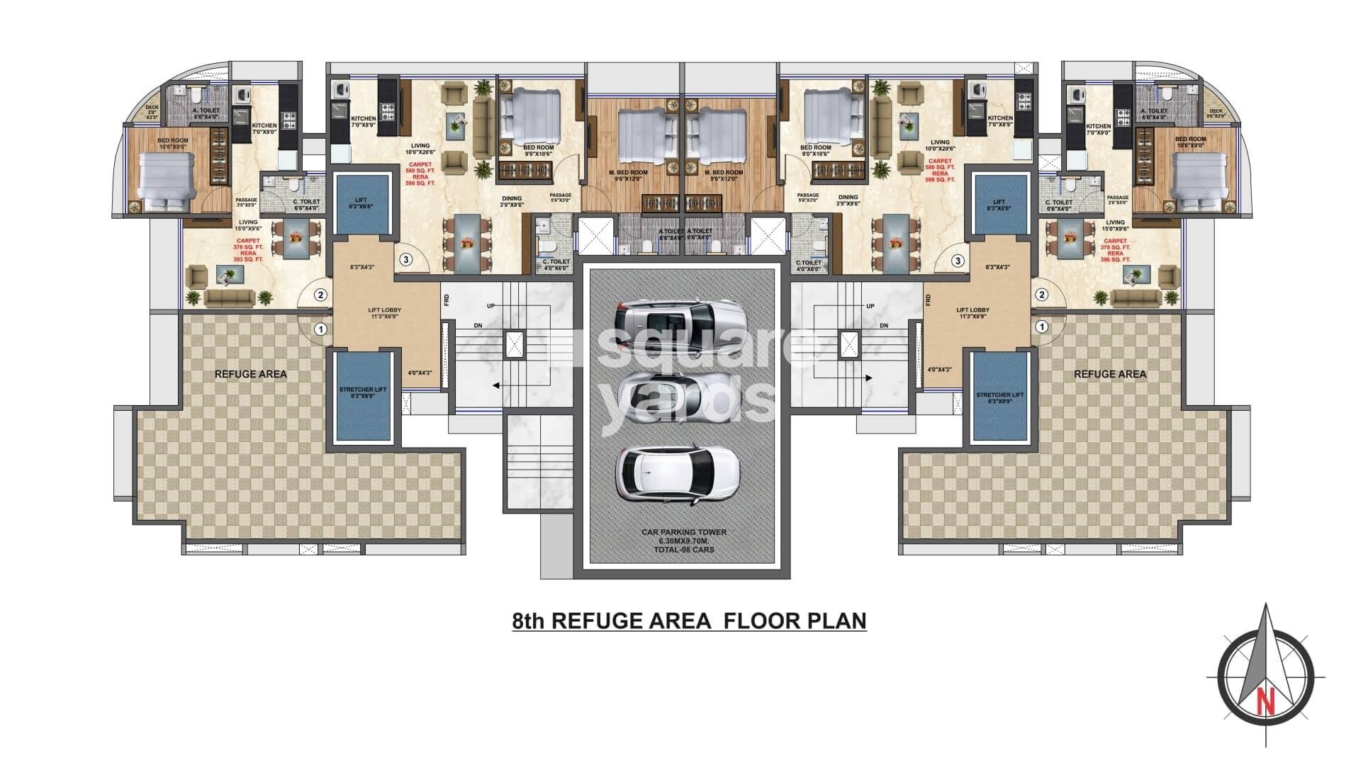 Saptrishi Shree Balaji 7 Floor Plans