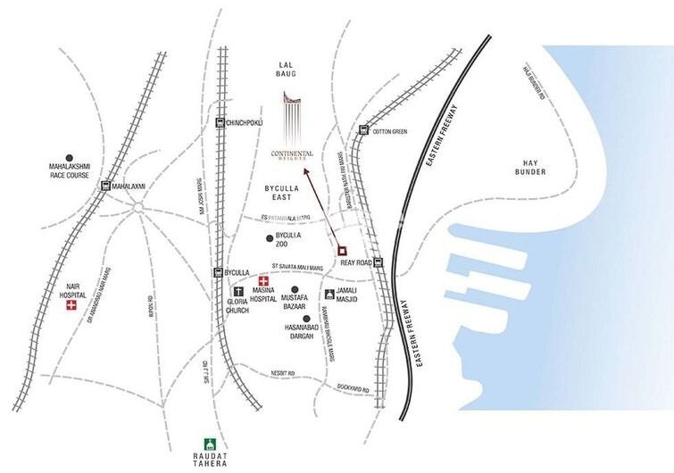 Sarah Continental Heights Location Image