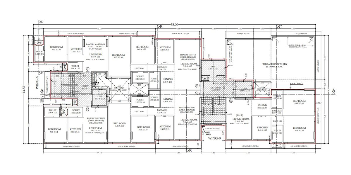 Saras Avenue Floor Plans
