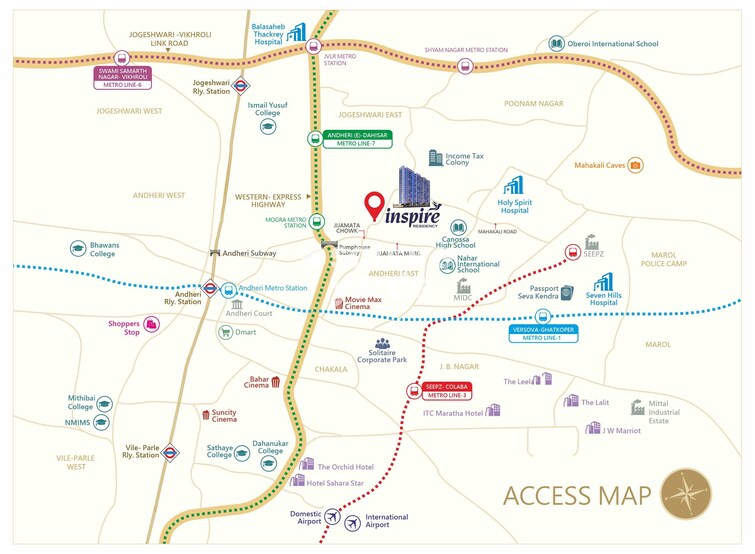 Sardar Inspire Residency Location Image