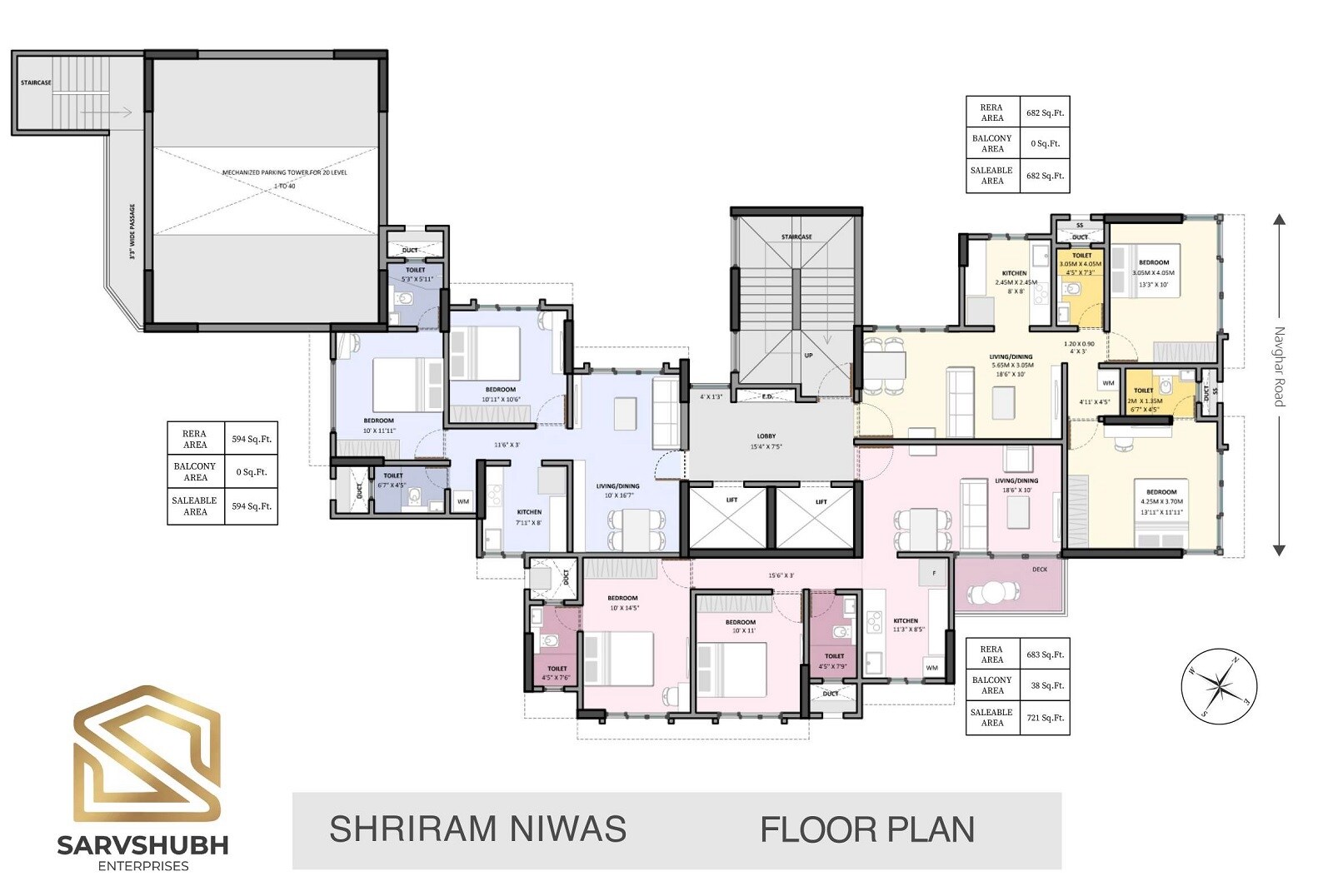 Sarvshubh Shriram Niwas Floor Plans