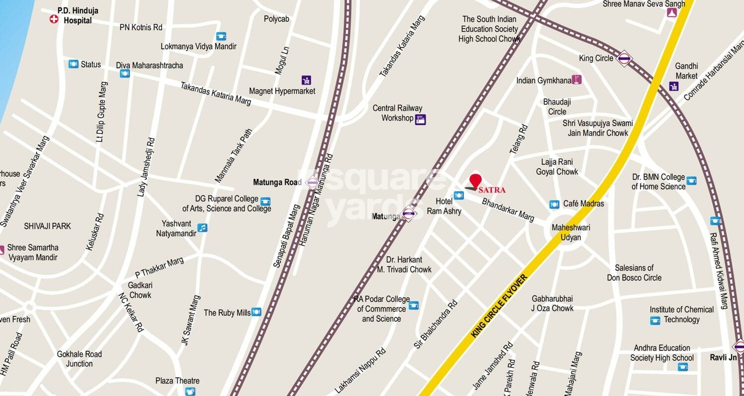 Satra Mahavir Ville Location Image