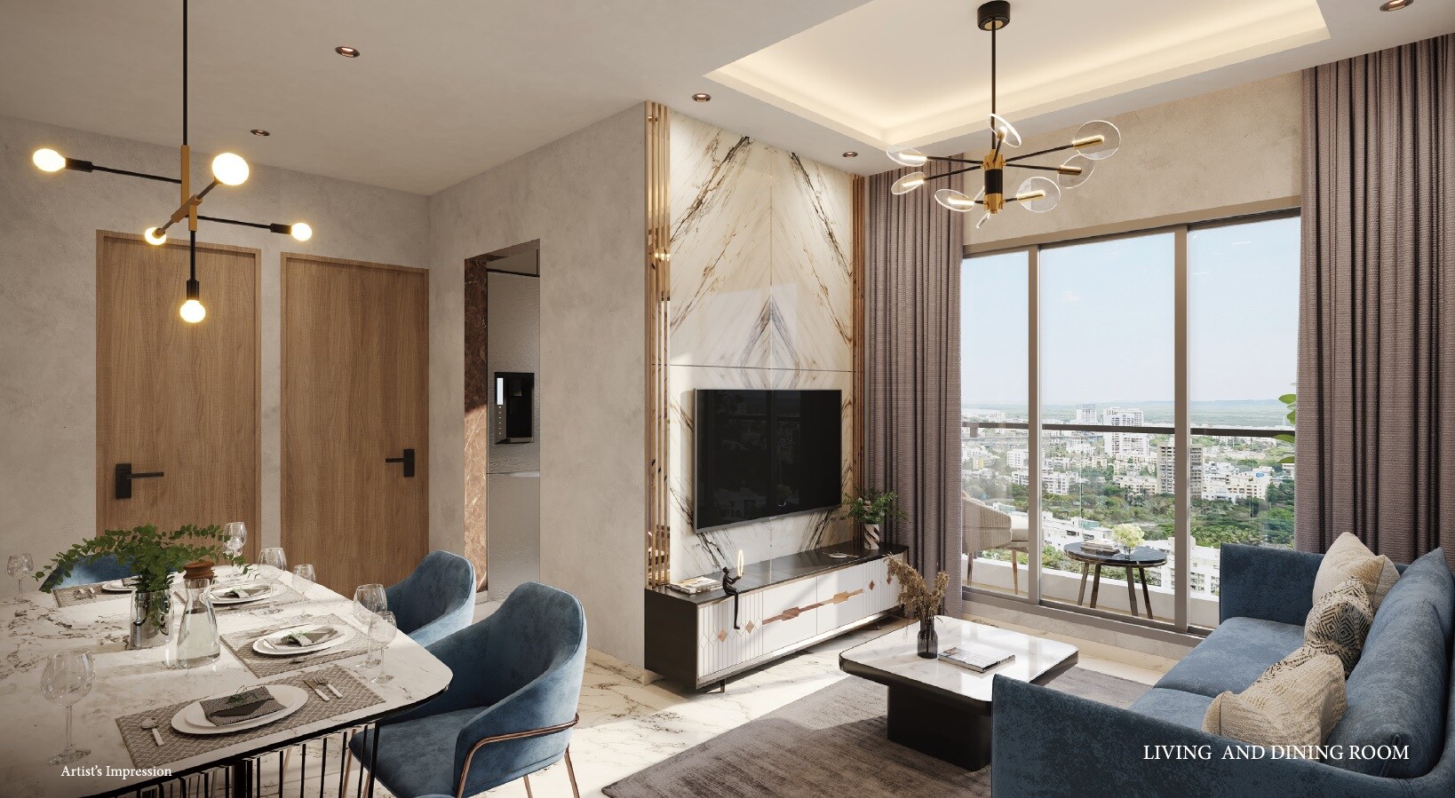 Satra Nexus Apartment Interiors