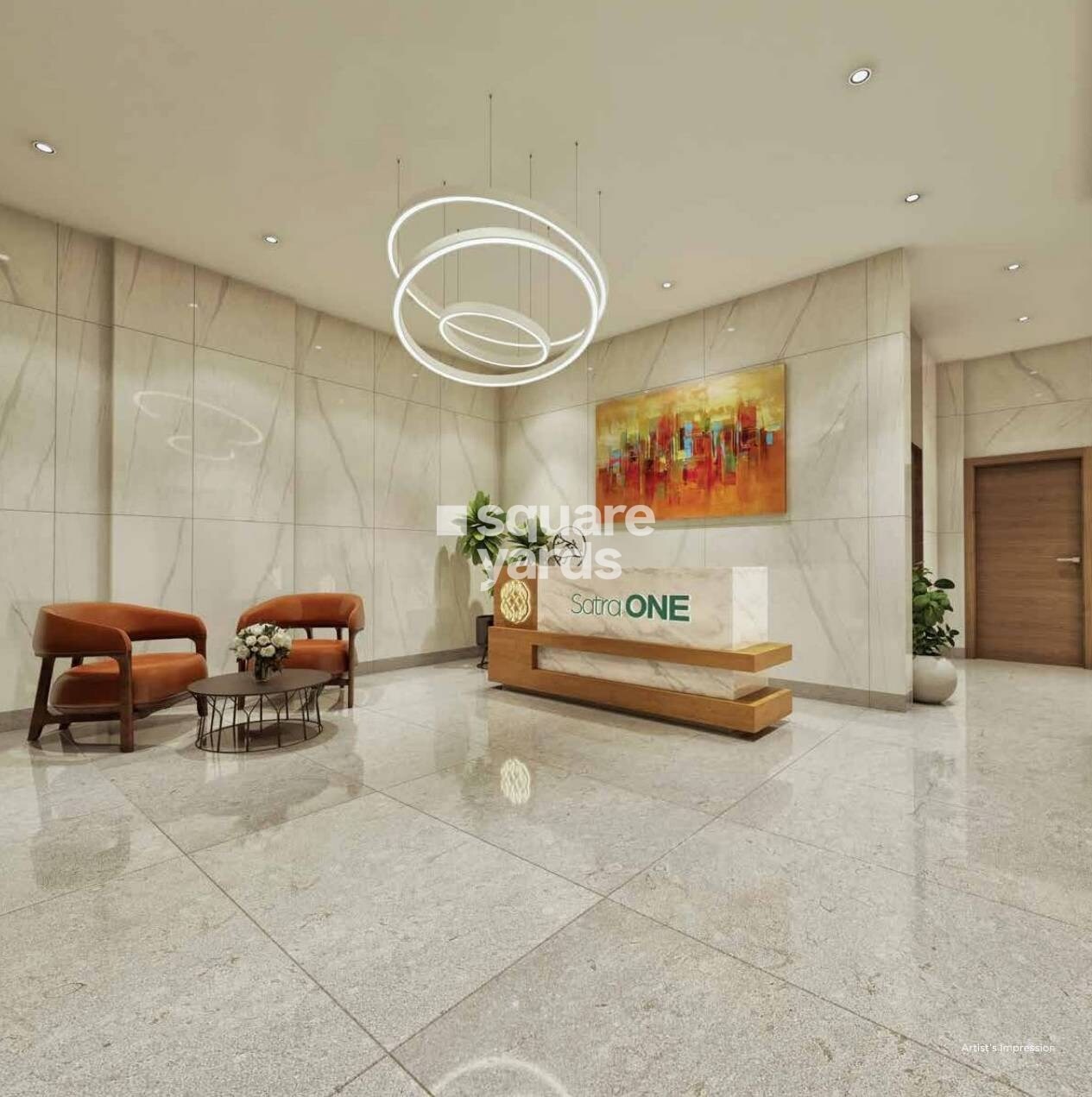 Satra One Lift Lobby Image