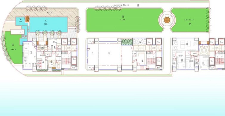 Satyam Springs Master Plan Image