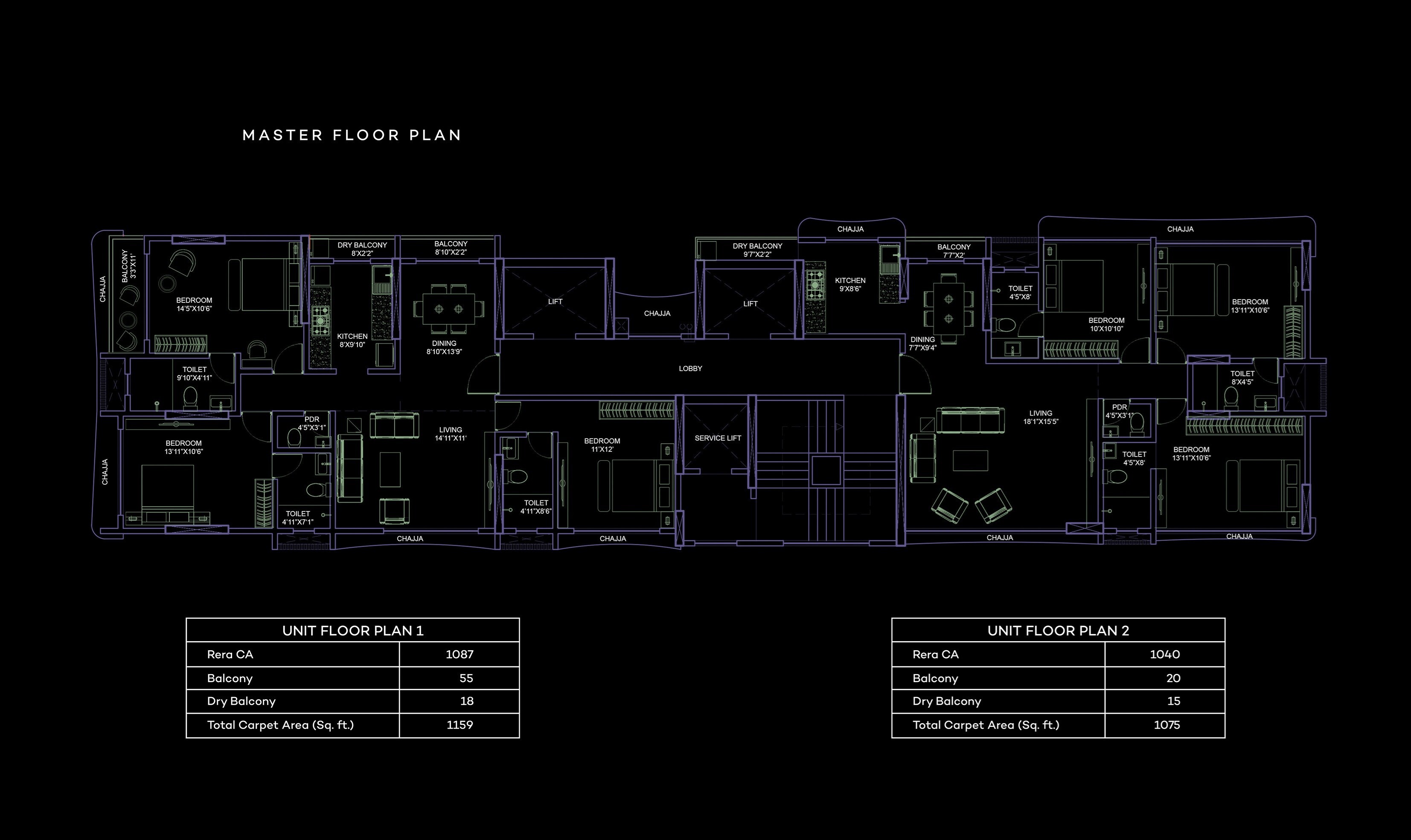 Sayaji Mio Solace Floor Plans