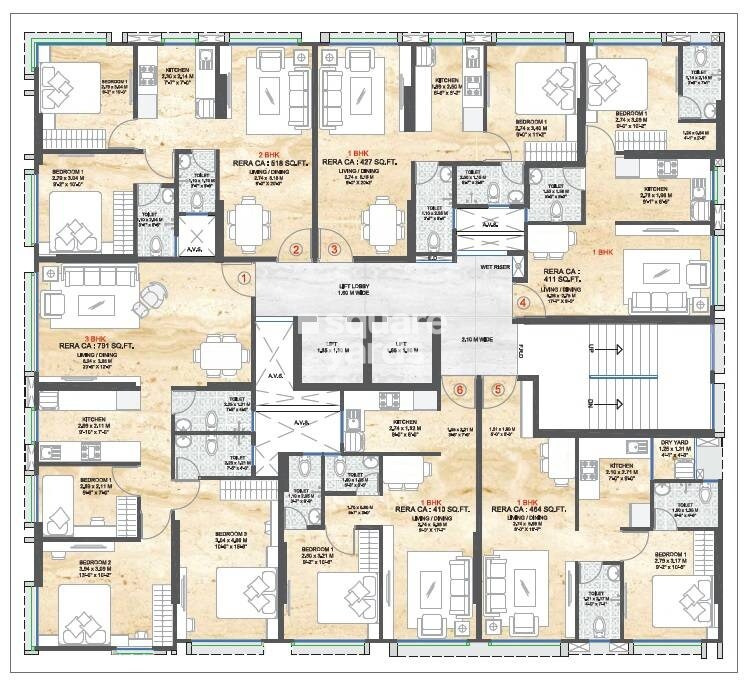 Sayba Elegant Floor Plans