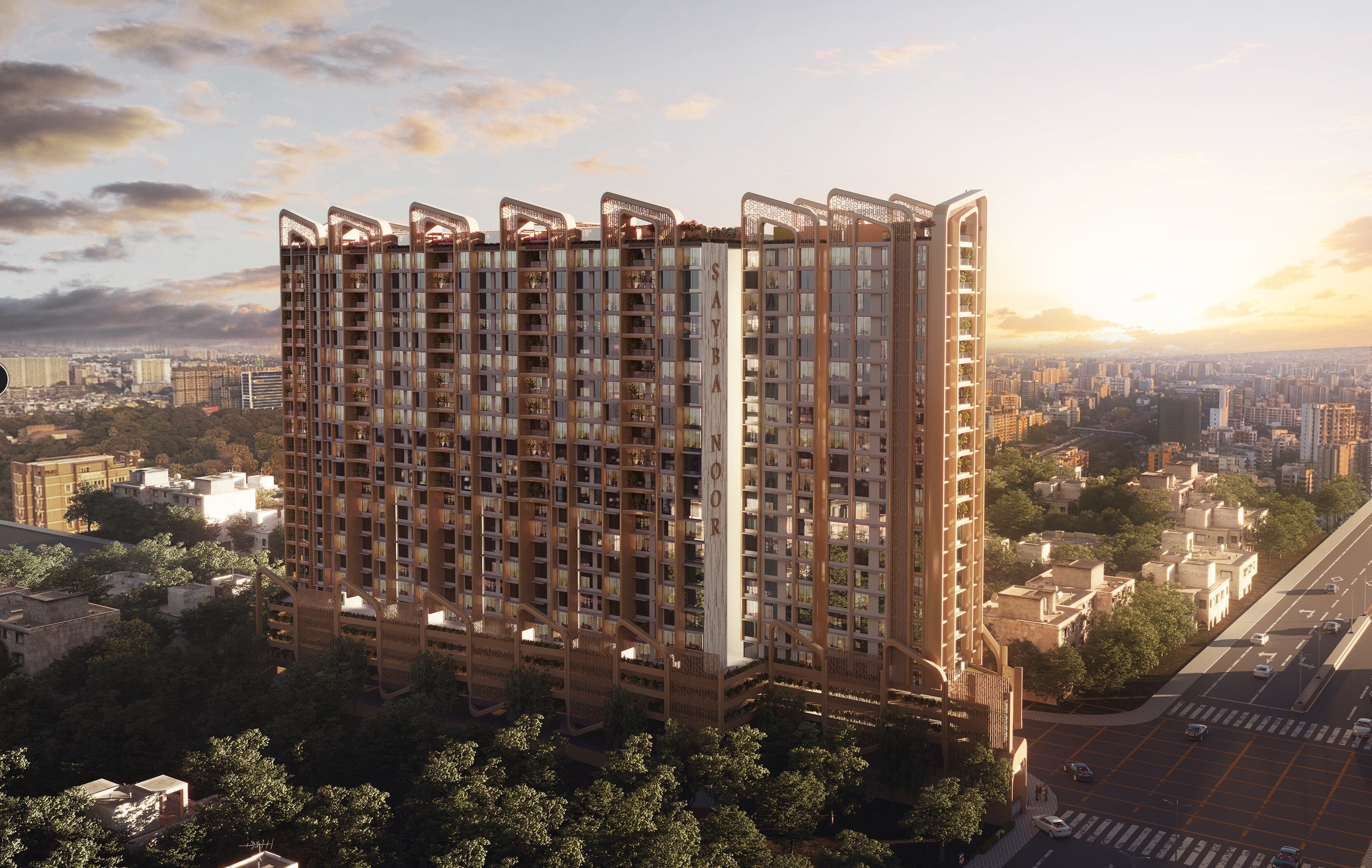 Sayba Noor Tower View