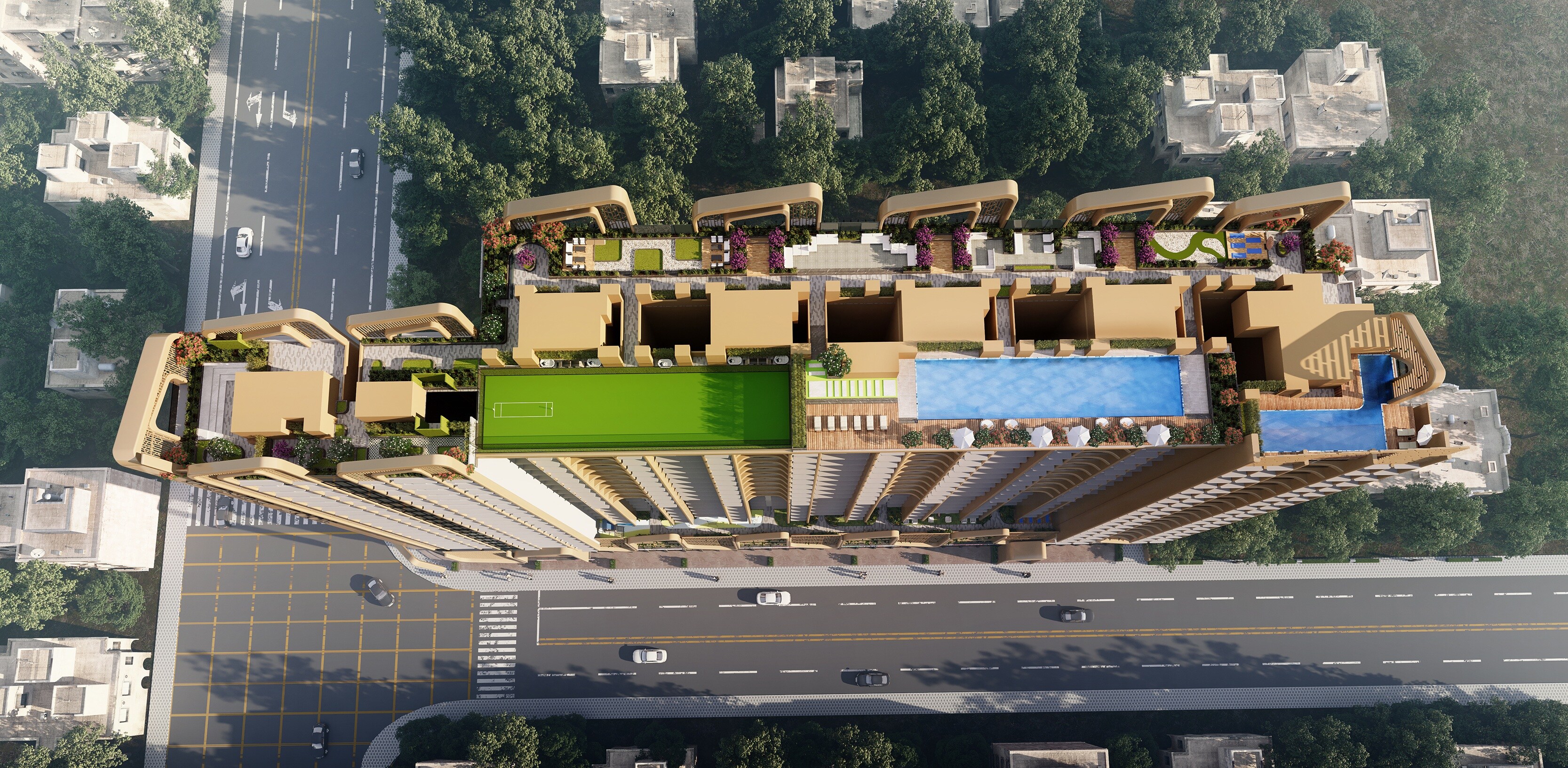 Sayba Noor Tower View