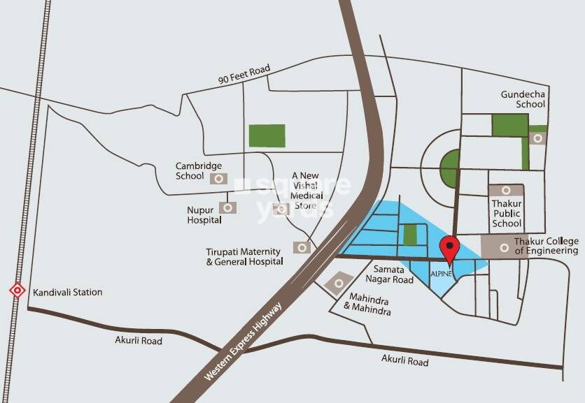 SD Alpine Mumbai Location Image
