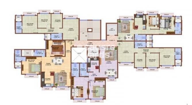 SD Bhalerao Satyam Floor Plans